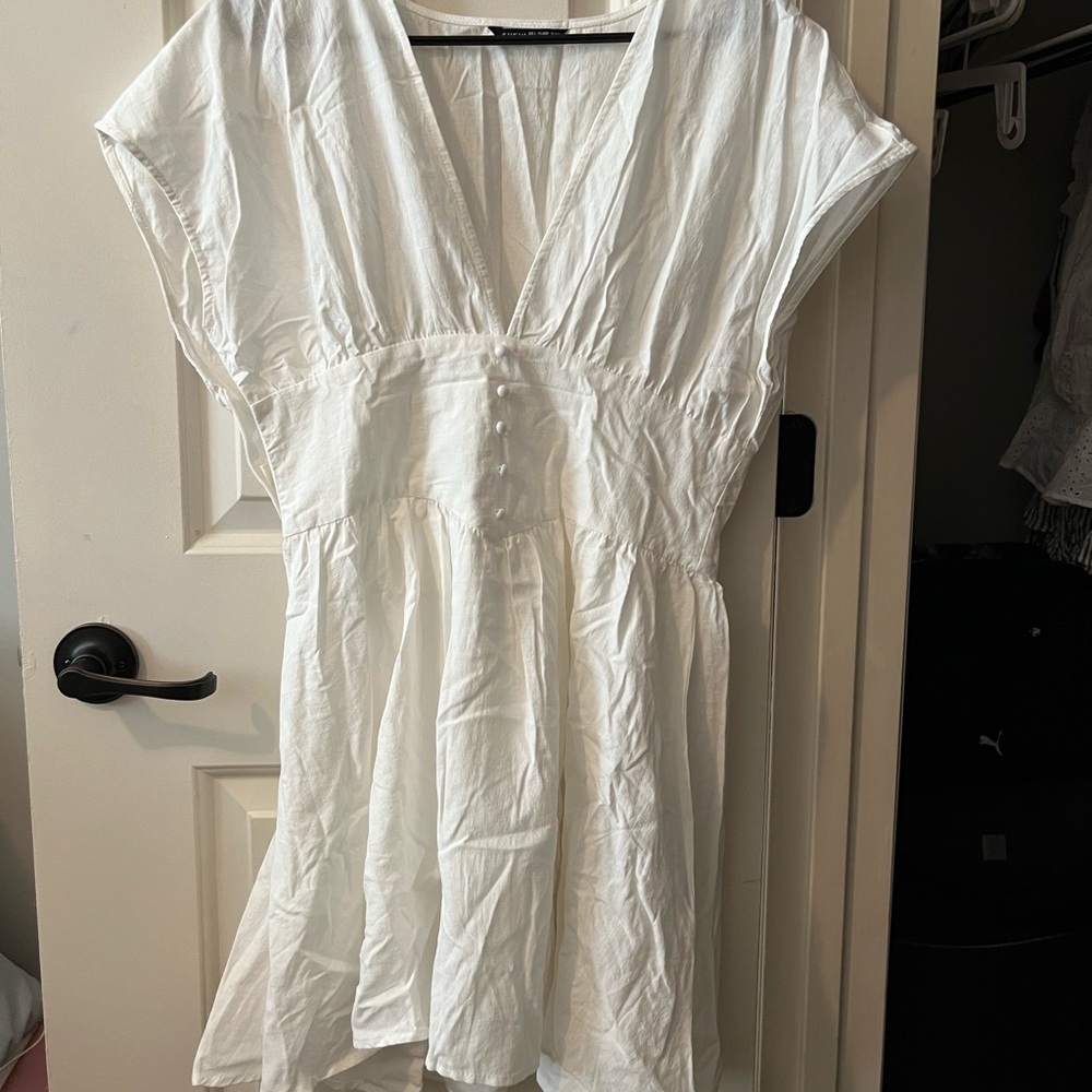 White dress
